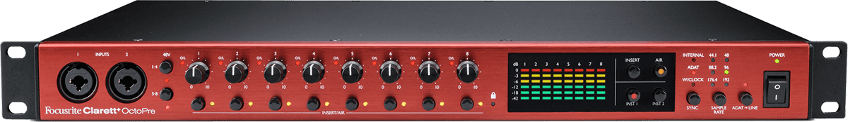 Clarett+ Octopre