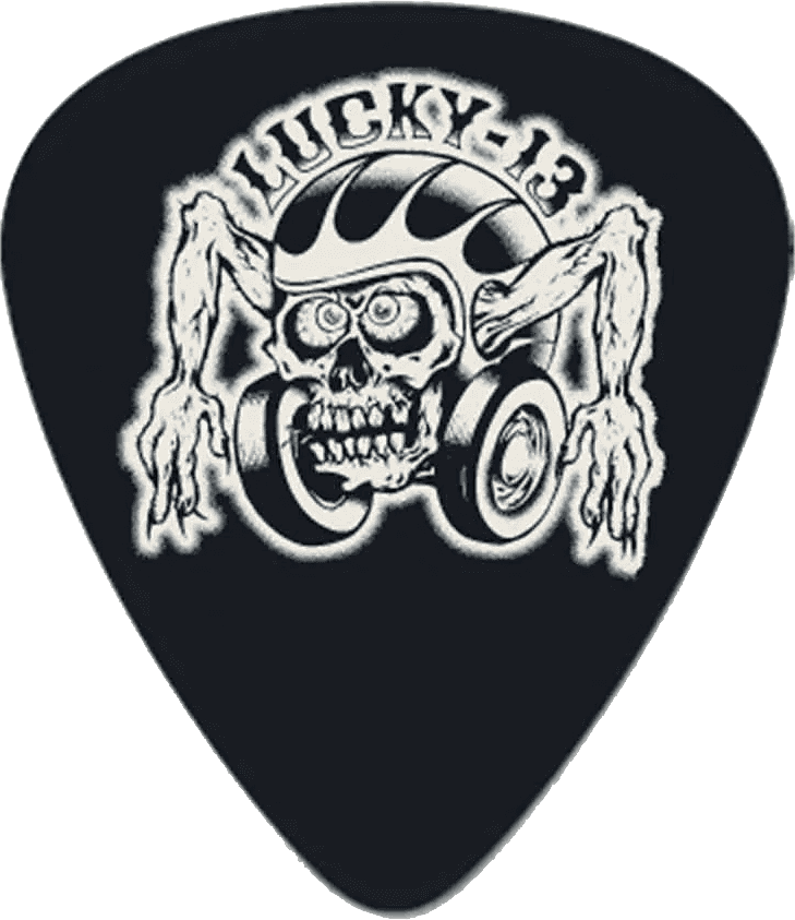 36 x 0,73mm Lucky 13 Serie III Schwarz #16 Helmetskull