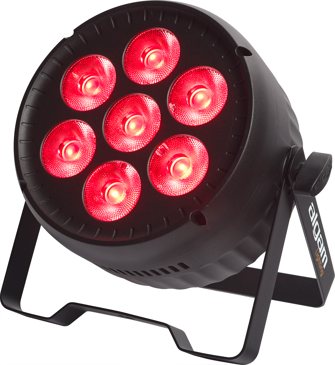 PAR WASH 7X 30W RGBWW 4-IN-1 15° OPTIC