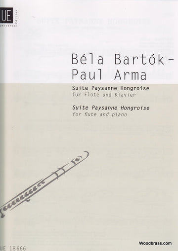 Bartok B. - Suite Paysanne Hongroise - Flute et Piano