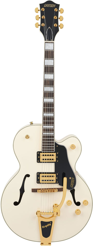 G2420TG Streamliner Hollow Body Bigsby LTD LRL Vintage-Weiß