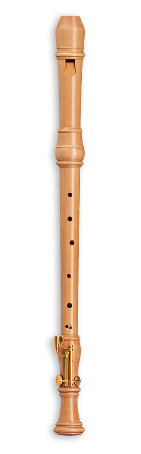 Denner Tenor mit Doppelklappe 5416 - Birnbaumholz (barocke Griffweise)