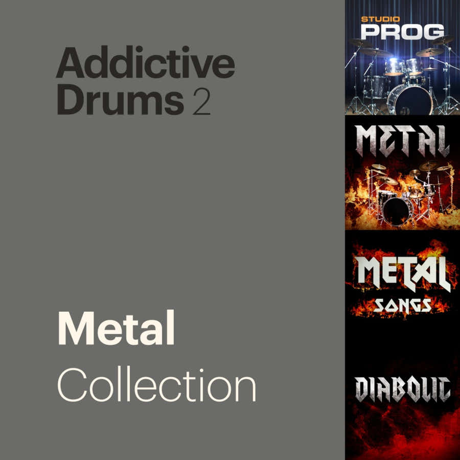 Addictive Drums 2 Metal-Kollektion