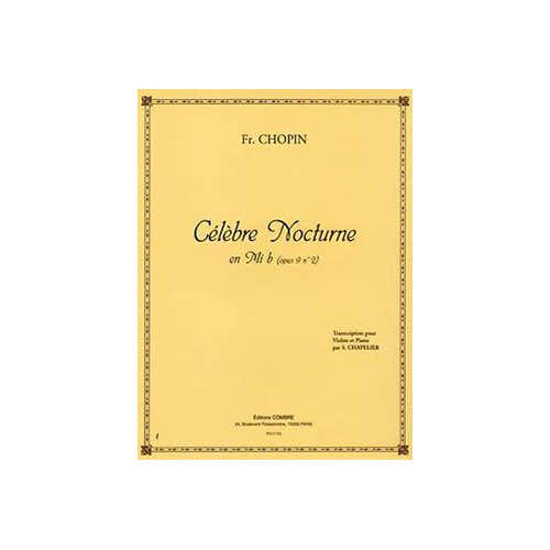 Chopin - Nocturne En Mi B Op. 9 No. 2 - Violon et Piano