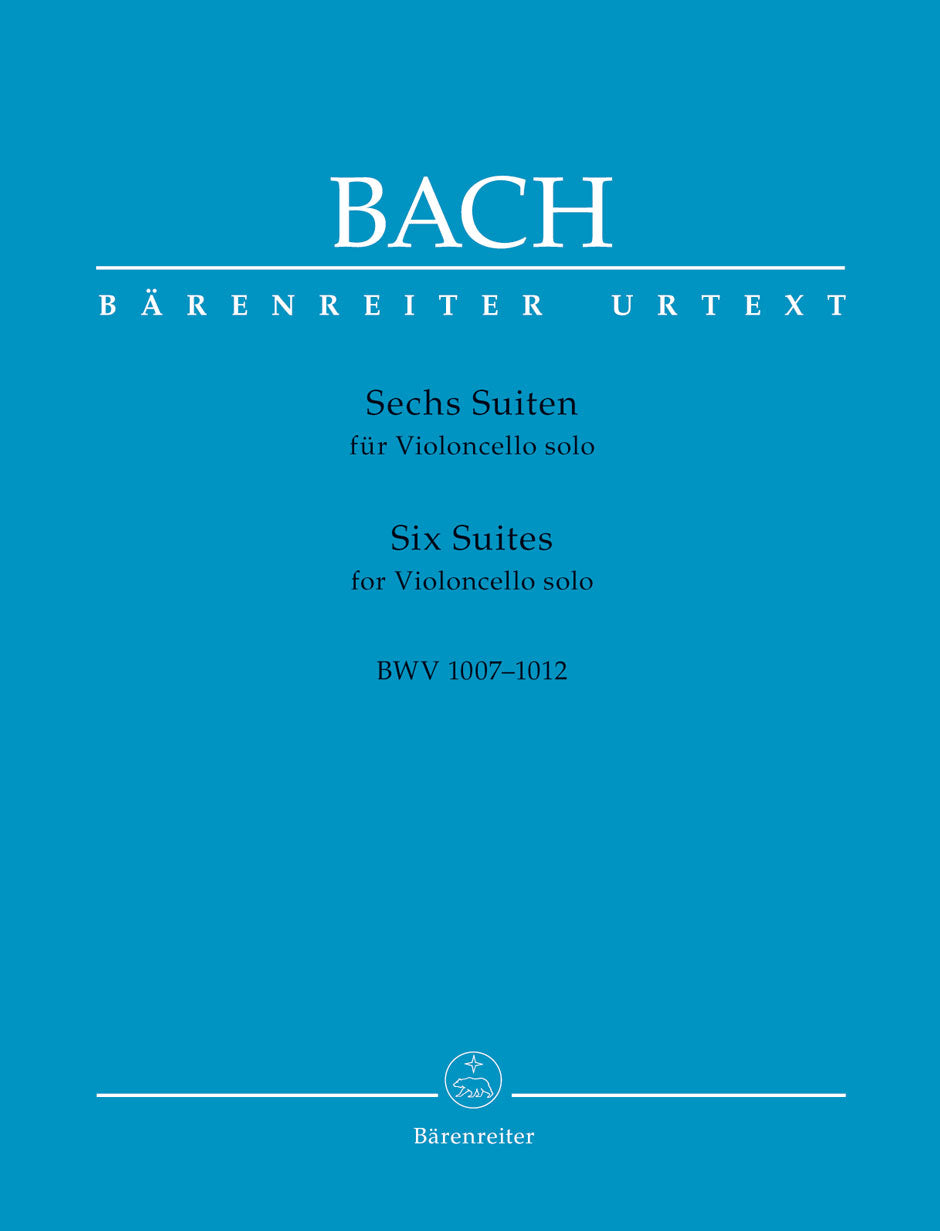 J.S Bach - 6 Suites BWV 1007-1012 - Violoncelle Seul