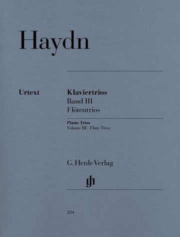 Haydn J. - Klaviertrios Band Iii (für Klavier, Flöte (oder Violine) und Violoncello)