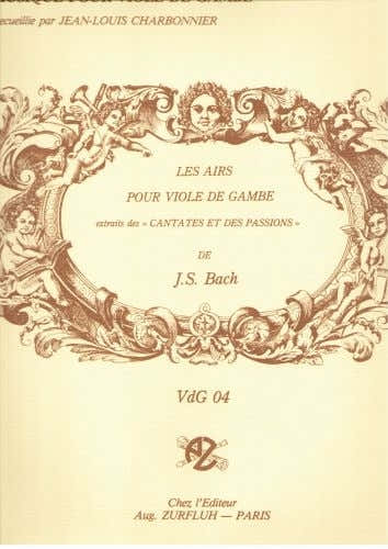 Bach J.S. - Bachs Arien - Viola da gamba