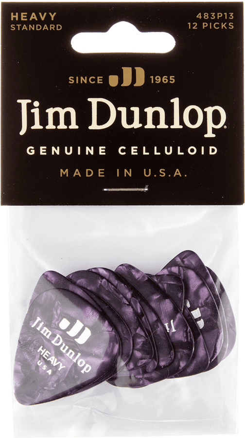 12 x Schweres Zelluloid Violett Perloid