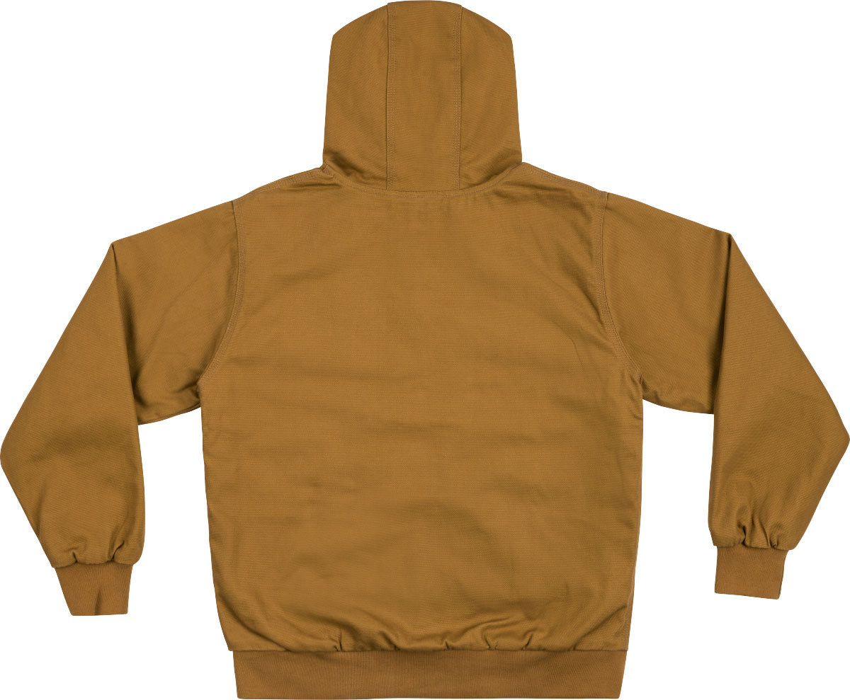 "L" Utility Canvas Jacke Sattelbraun