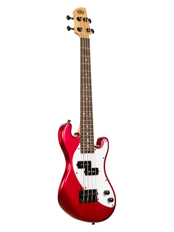 Solid Body U-Bass 4 Cordes With Bag - Metallic Red