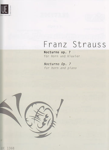Strauss Franz - Nocturno Op.7 - Horn Klavier