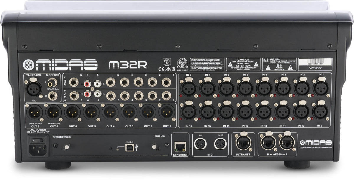 Midas M32R M32R Live Abdeckung