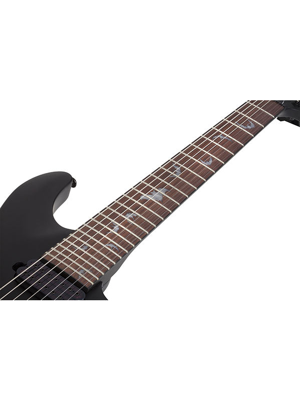 Damien 7 Satin-Schwarz
