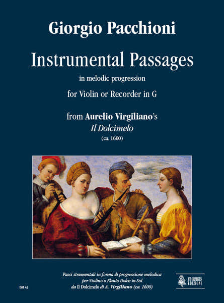 PACCHIONI GIORGIO - INSTRUMENTAL PASSAGES IN MELODIC PROGRESSION (VIRGILIANO)