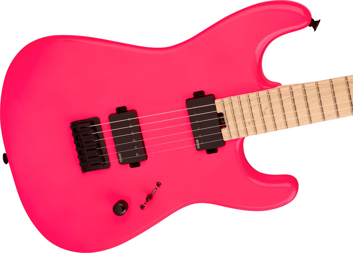 LTD Sean Long Signatur Pro-Mod San Dimas Style 1 HH HT M MN Neonrosa