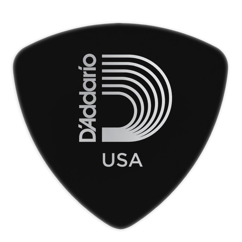 D'ADDARIO Schwarzes Zelluloid Extra Schwer Breite Form pro Stück