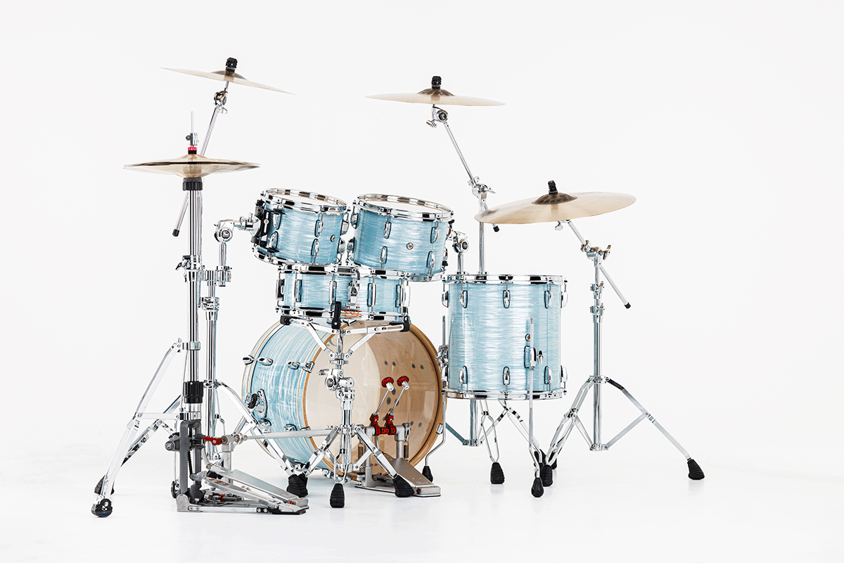 PMX Professioneller Ahorn Fusion 20 Eisblau Oyster