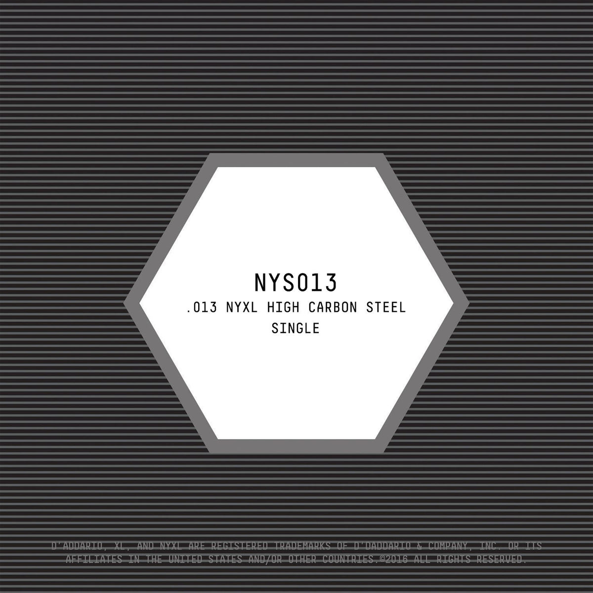 STRING ONLY FOR GUITAR NYS013 PURE STEEL .013