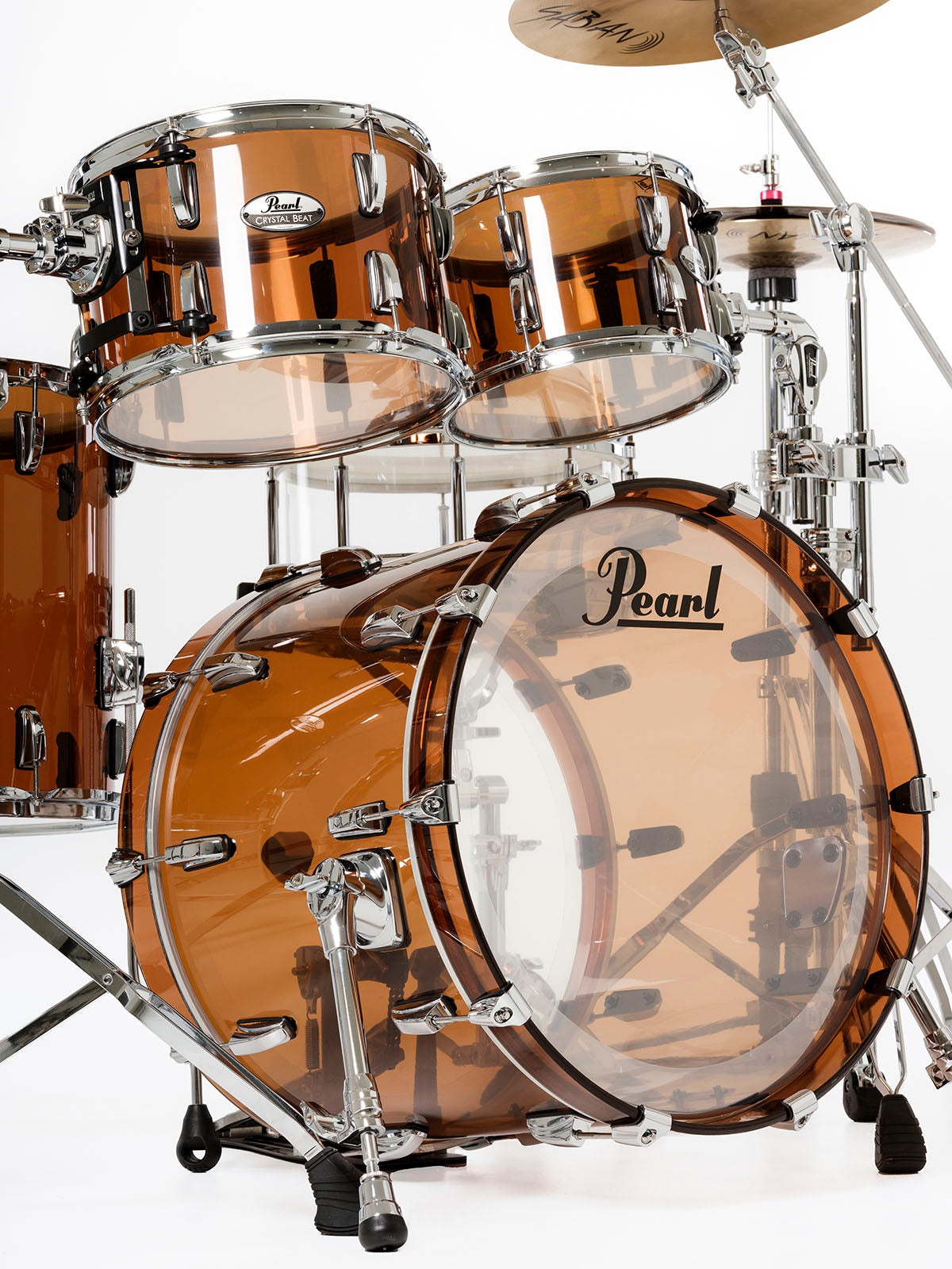 Crystal Beat Rock 22" 4 Kessel - Liquid Smoke