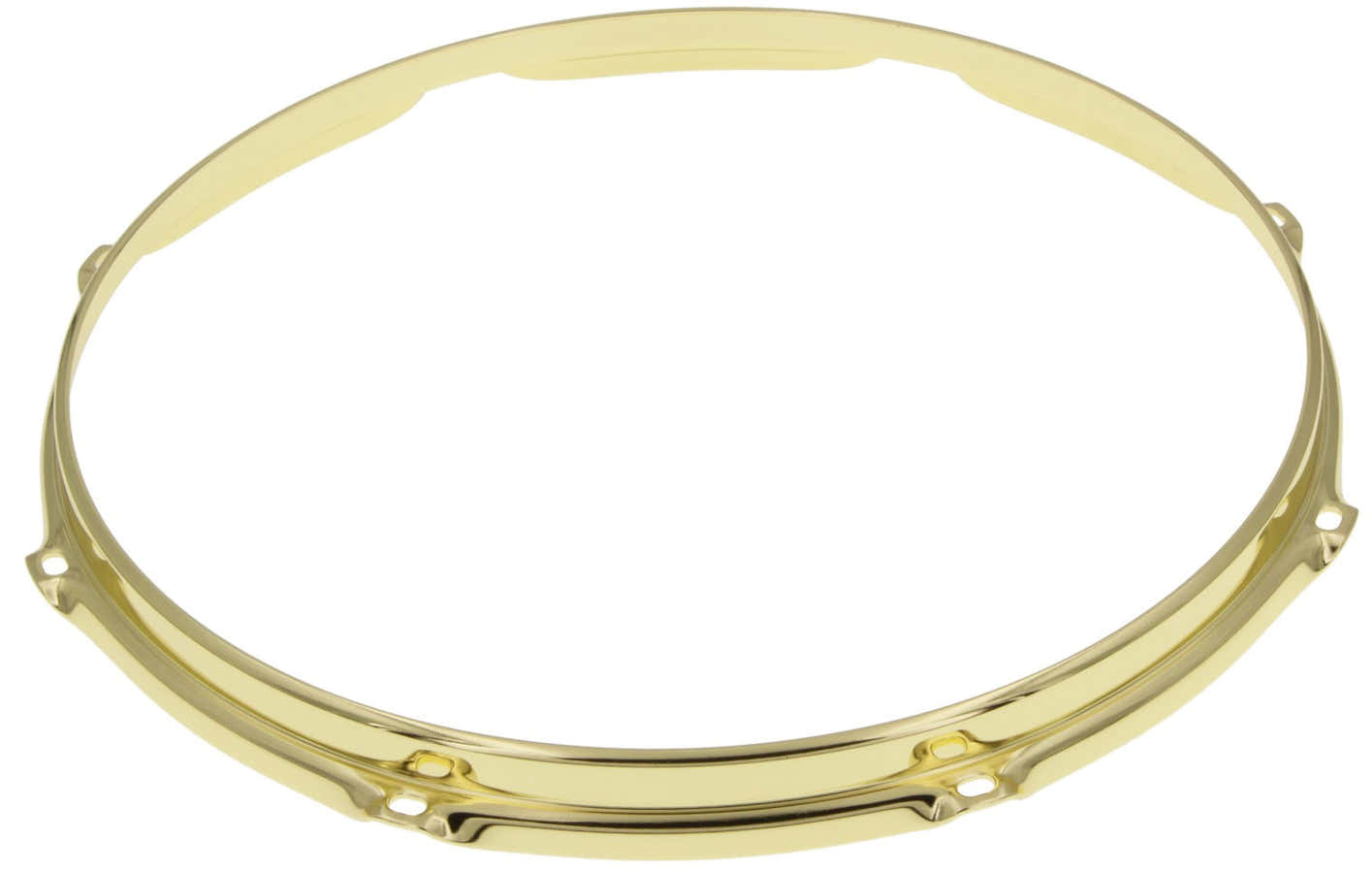 HS23-13-8BR - Spannreifen 13" 8 Spannschrauben Gold S-Style Triple Flange 2.3mm
