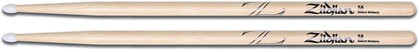 HICKORY SERIES - 5A NYLON - NATURAL DRUMSTICK