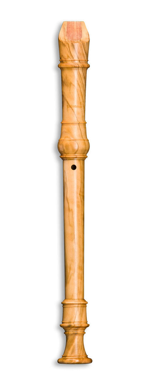 Denner Sopran 5123 - Olivenholz (barocke Griffweise)