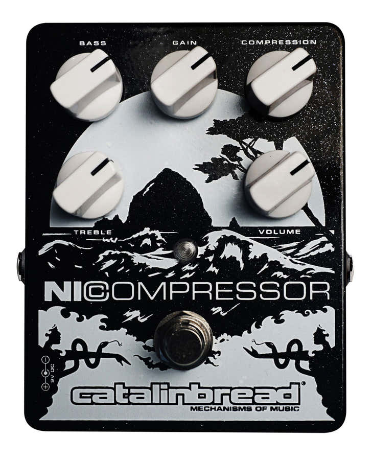 Nicompressor Silver On Black Kompressor