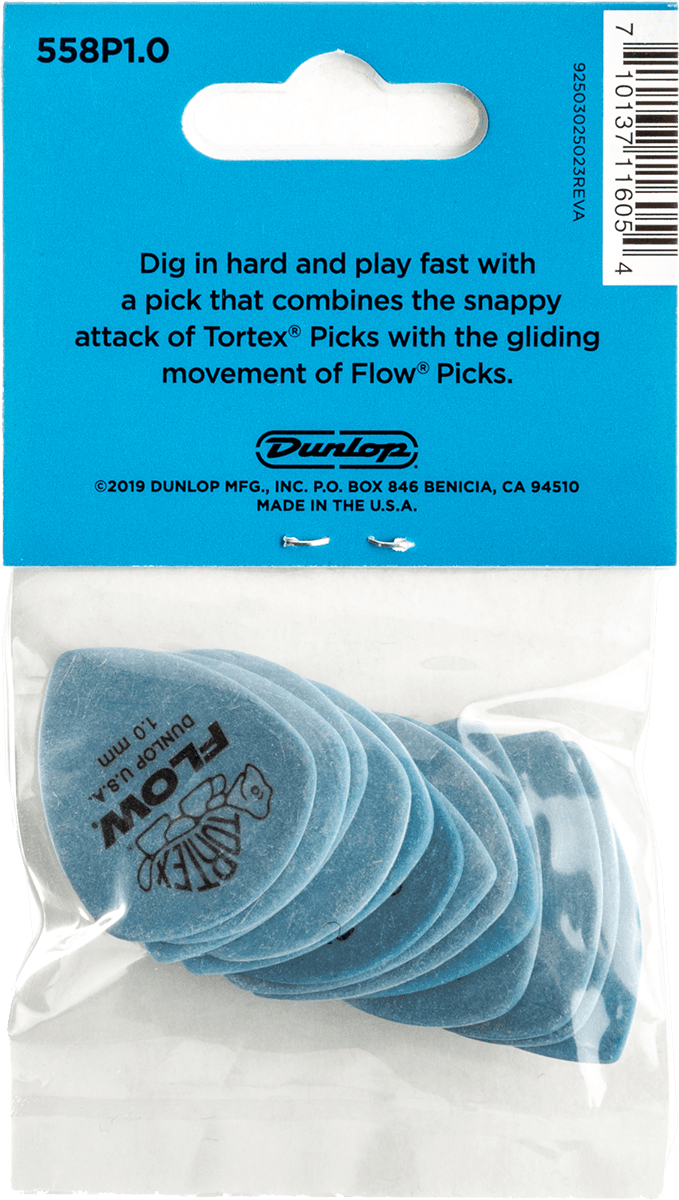 12 x 1,00mm Tortex Flow Standard