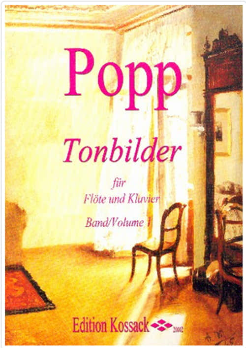 POPP W. - TONBILDER VOL.1- FLUTE ET PIANO