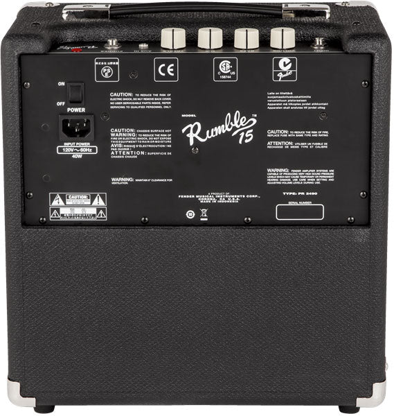 Rumble 15 (V3) Schwarz/Silber