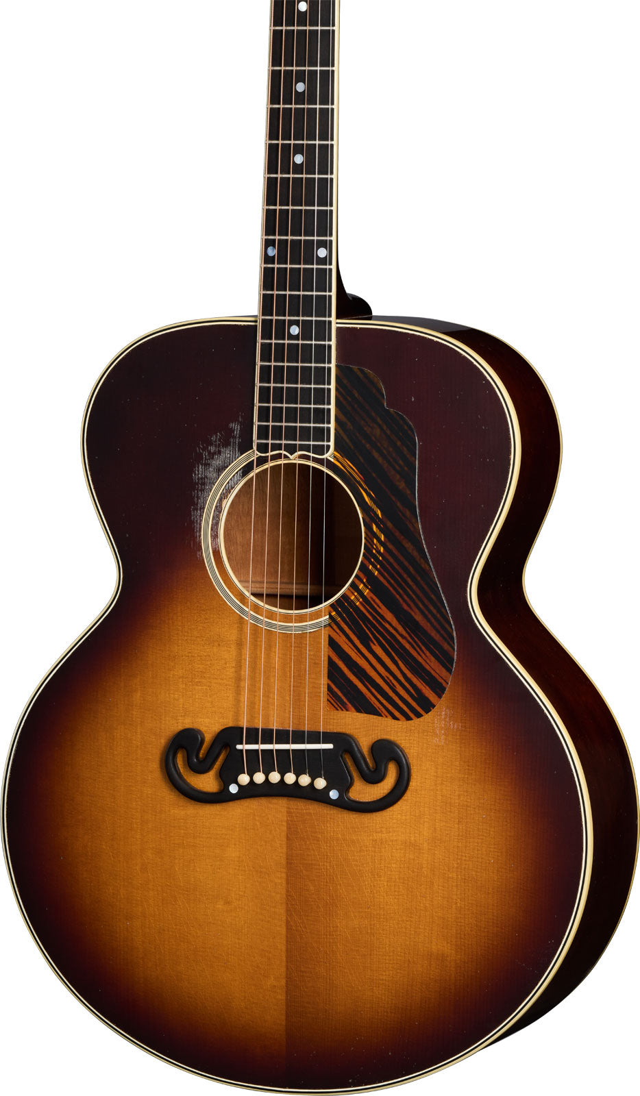 SJ-100 1939 Stark gealtert Verblasstes Vintage-Sunburst CSHR