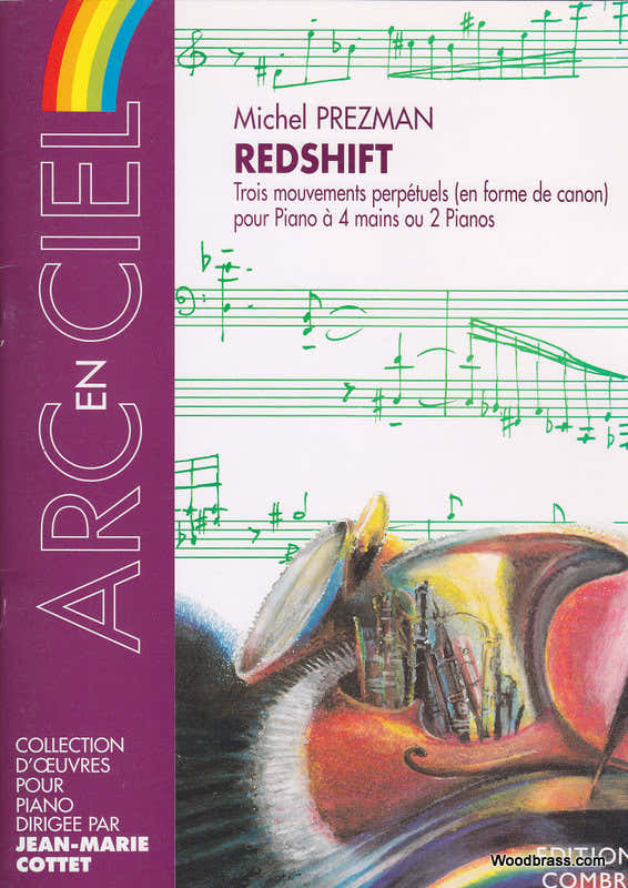 Prezman Michel - Redshift Klavier zu 4 Händen oder 2 Klaviere