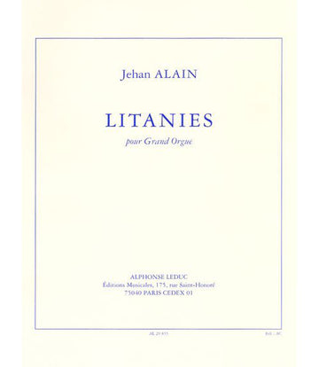 ALAIN JEHAN - LITANIES - ORGUE