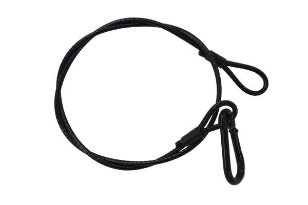 Algam Lighting Sicherheitsschlinge 4 mm 85 cm Schwarz