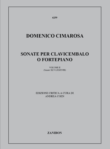 CIMAROSA D. - Sonaten Bd. 2 (45/88) - Cembalo