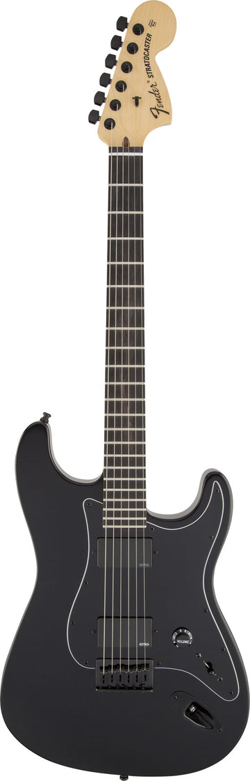 Stratocaster Signatur Jim Root Ebo Mattschwarz