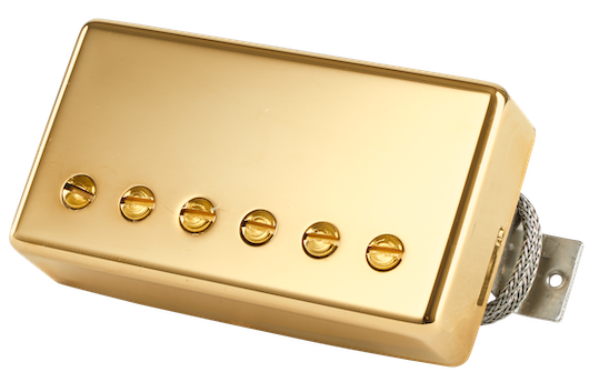 57 Classic Doppelt Schwarz Goldkappe 2-Leiter 7.9K Ohms