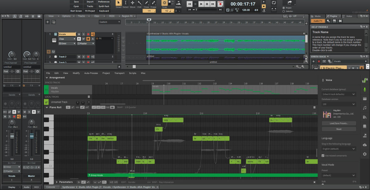 Dreamtonics Synthesizer V Bundle 1