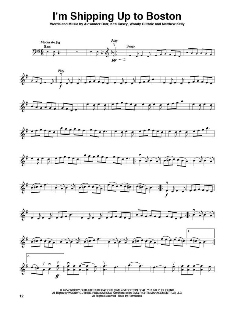 Violine Mitspielbuch Band 52 - Keltischer Rock
