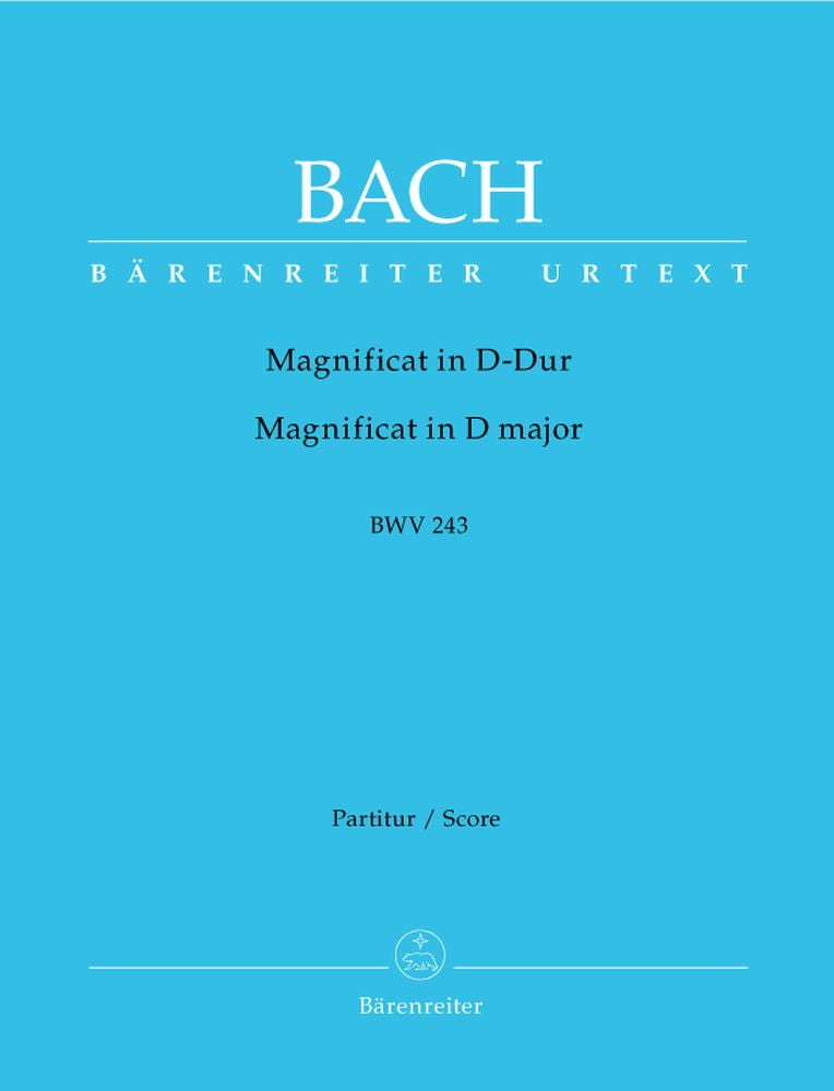 Bach J.S. - Magnificat En Re Majeur BWV 243 - Conducteur
