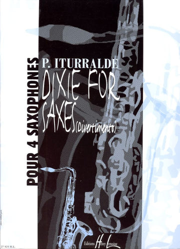 Iturralde - Dixie For Saxes - 4 Saxophones
