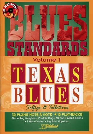 Rebillard – Blues-Standards Bd.1 Texas Blues + CD – Gitarre