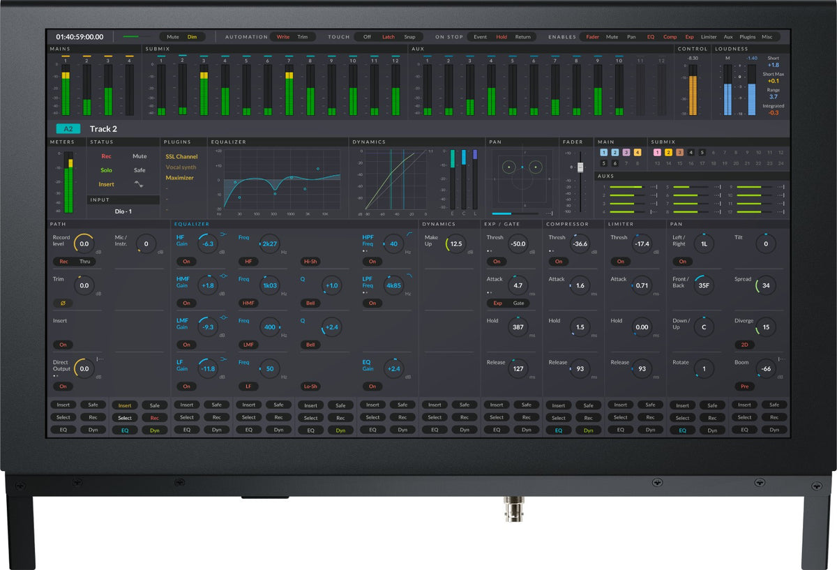Fairlight-Konsolen-LCD-Monitor