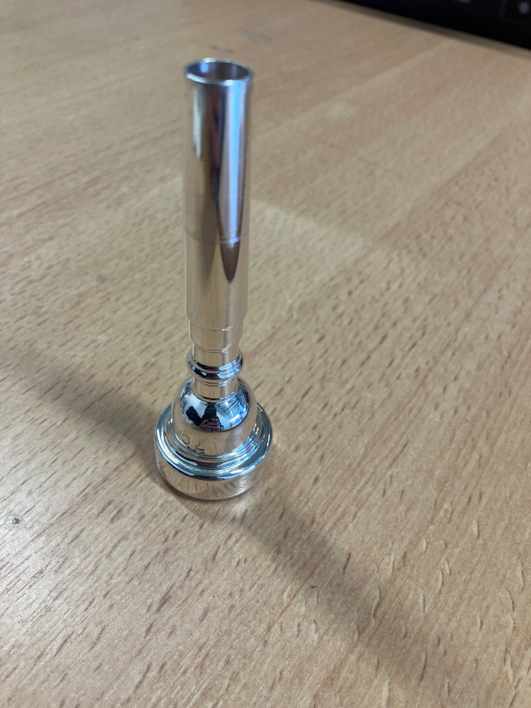 Trompetenmundstück Versilbert 7C - B-Ware
