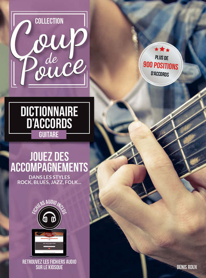 COUP DE POUCE DICTIONNAIRE D'ACCORDS - GUITARE