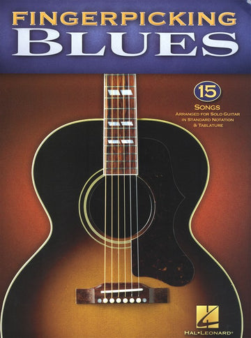 Fingerpicking Blues 15 Songs Arr For Solo Guitar - Guitar Tab