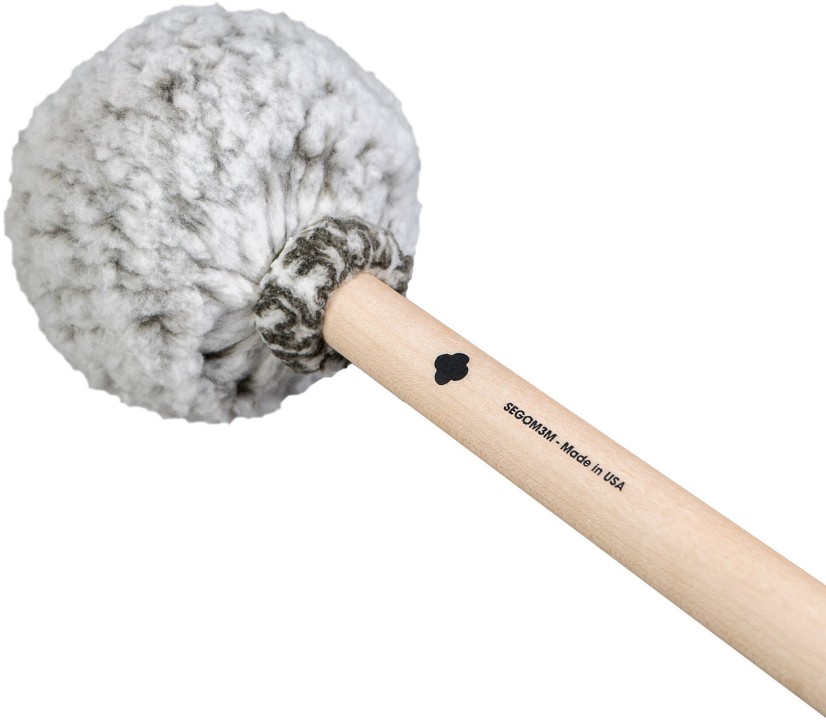 Gongschlägel Vikrampal " Natural Balance" - Medium, frostiges Olivblau