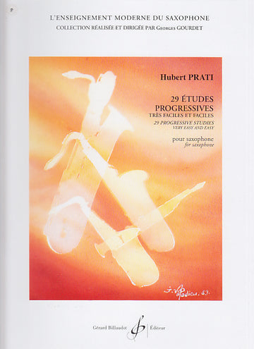 29 Sehr leichte und leichte progressive Etüden für Saxophon - Prati