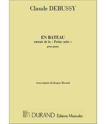 DEBUSSY - EN BATEAU - PIANO