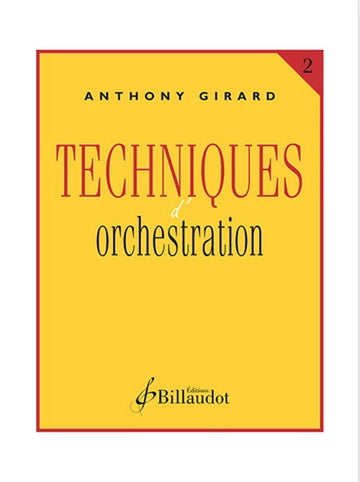 Girard A. - Techniques d'Orchestration Vol.2